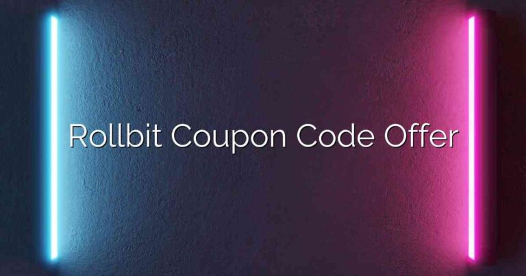 Rollbit Coupon Code Offer