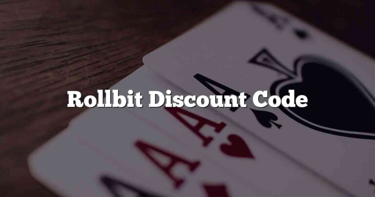 Rollbit Discount Code