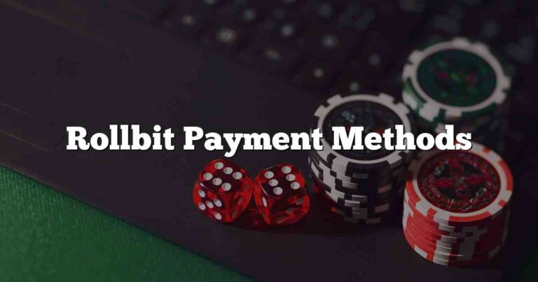 Rollbit Payment Methods